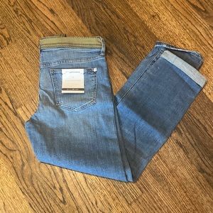 Anthropologie Slim Boyfriend Jeans 28 crop